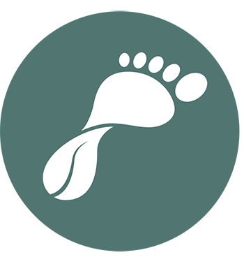 A coin with the pro.earth logo inside